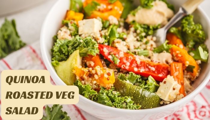 QUINOA & ROASTED VEG SALAD
