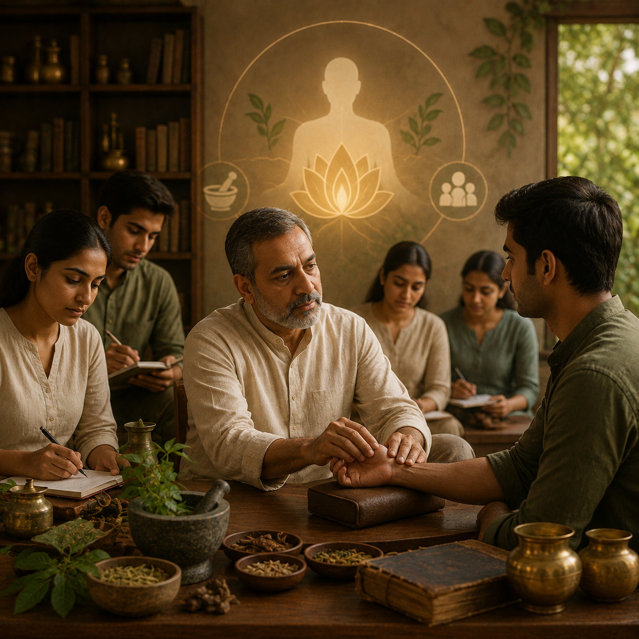 नाड़ी वैद्य गुरुकुल का मिशन