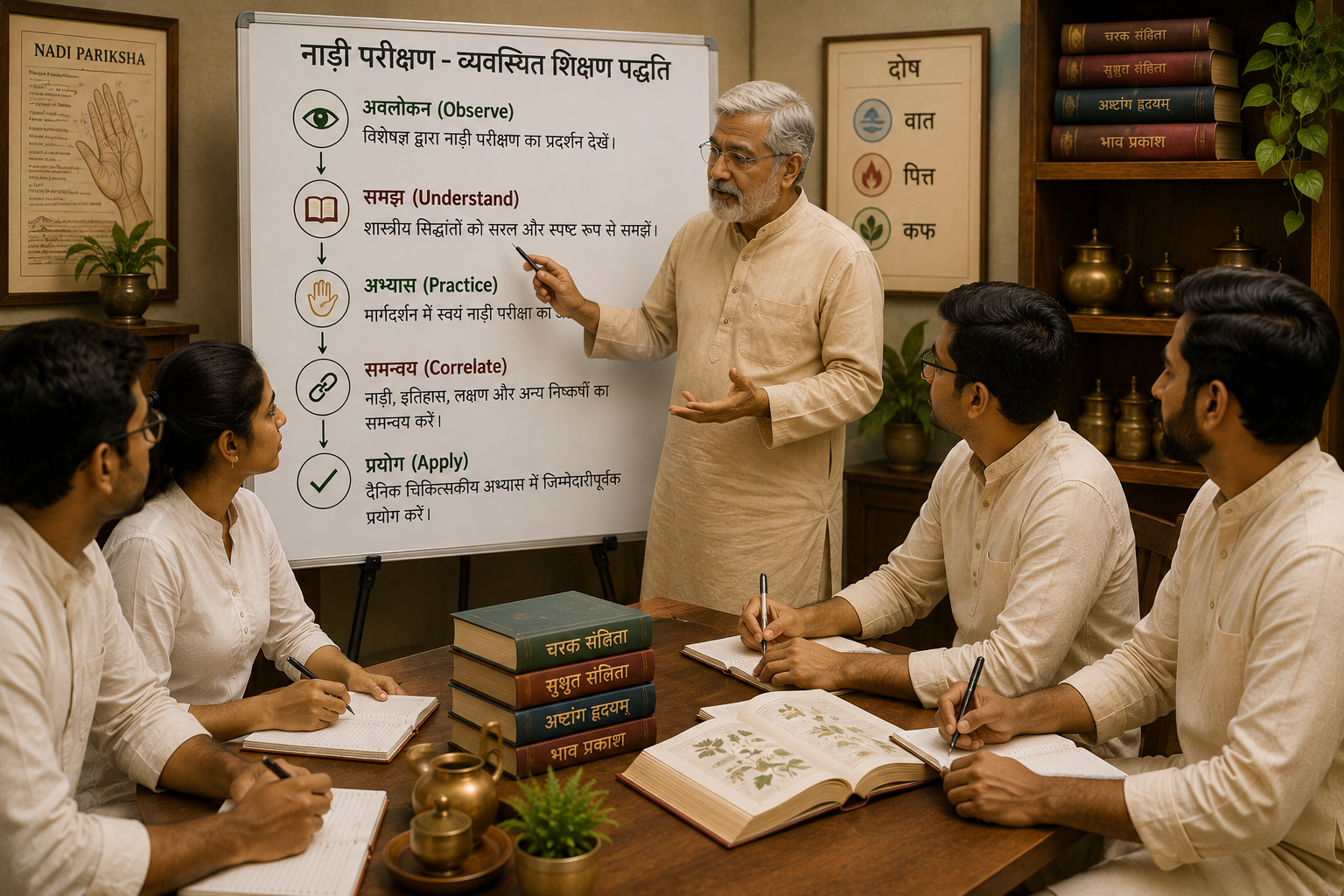 व्यवस्थित आयुर्वेदिक शिक्षण